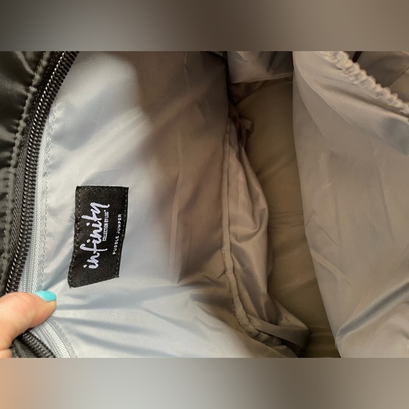 NEW Lug Puddle Jumper Convertible Tote Overnight / Gym Bag Infinity Series Black - Picture 5 of 10